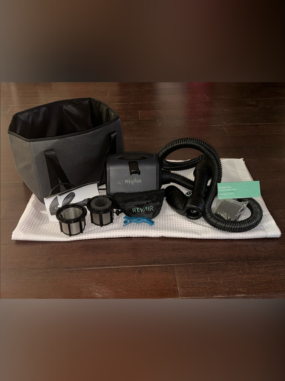 Revair Hair Dryer & Styling System with deluxe travel kit